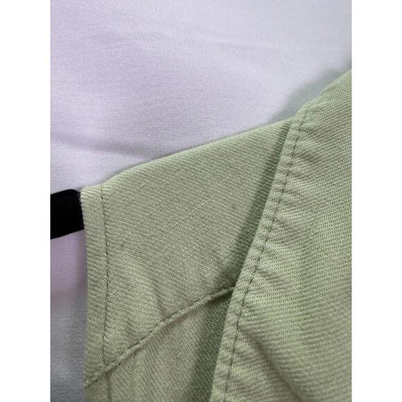 Marissa Webb x RTR Light Green Linen Sleeveless Tie Waist Midi Dress Size M READ - Picture 10 of 10